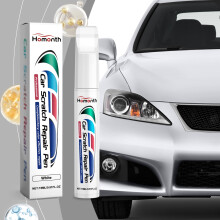 Witte autolak reparatiestift voor krassen - 18 ml retoucheerstift met blanke lak voor kleine krasjes en kleurherstel