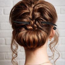 Wooden Hair Stick for Women, Japanese Style Hair Updo, Hair Accessory, 1 Piece