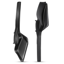 Bilviskerdæksel ABS-materiale 1 par 16,5 x 3,5 x 0,4 tommer