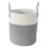 Geweven wasmand van katoentouw, 1 groot 1