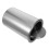 Embedded Trash Bin Stainless Steel 1Set 11.4X8.1X8.1In 1
