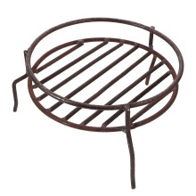 Campfire Wok utendørs bærbar dobbeltlags jerngrill med stativ for camping og matlaging i hagen