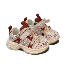 Sneakers til piger, småbørnssko, drenge, strandtøj, brede tåsko, kassesko, børn, åndbare, babypige-sneakers, røde