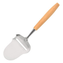 Lot de 2 râpes à fromage en acier inoxydable avec manche en bois, outil de cuisine et de pâtisserie pour râper et trancher fromage, chocolat et