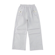 Girls Wide Leg Jeans Straight Leg Elastic Sweat Pants Girl's Fashion Toddler Wide Leg Pants Athletic Pants (Light Gray, 5-6 Years)