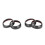 4 Pcs Instrument Panel Air Conditioning Outlet Decorative Ring for -  Fortwo Forfour 2015-2018 10