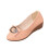 Γυναικεία παπούτσια με τακούνι σφήνας, slip-on, casual, άνετα, φλατ, από μαλακό δέρμα, με 1