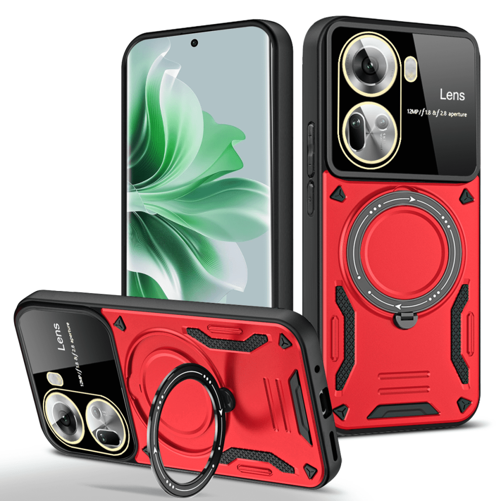 Shockproof Armor Case With Ring Bracket For Realme C55/C53/N53/N55/11 Pro+/12 Pro+ Â Compatible With Realme 12 Pro Plus 9489952972787