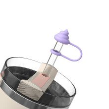 Bouchon de paille en silicone pour gobelets – Manchon anti-fuite et anti-déversement, compatible avec une utilisation en extérieur et en voyage