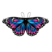 Ballon papillon suspendu ZZkhGO, drapeau décoratif papillon pour jardin, accessoire photo réutilisable pour anniversaire, carnaval ou mariage