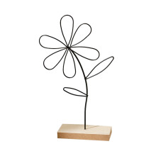 Sculpture décorative en métal doré à la feuille de ginkgo, objet de décoration moderne pour table, salon, chambre, bibliothèque et bureau –