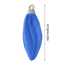24 inch opblaasbare fluwelen kerstballen, grote opblaasbare kerstdecoraties met fluweelachtige afwerking, kerstversiering voor buiten, opblaasbare