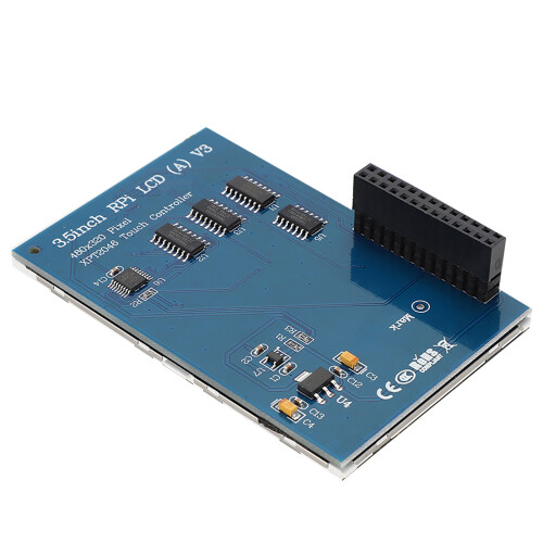 IPS LCD Touchscreen For Raspberry Pi4B3B Series High Resolution480X320SPI LCD Interface With Stylus Support FBCP Software Driver Compatible 1
