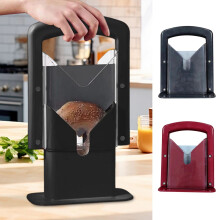 Coupe-bagels et grille-pain | Guillotine à pain portable avec lame amovible | Ustensile de cuisine facile à nettoyer pour étudiants et familles