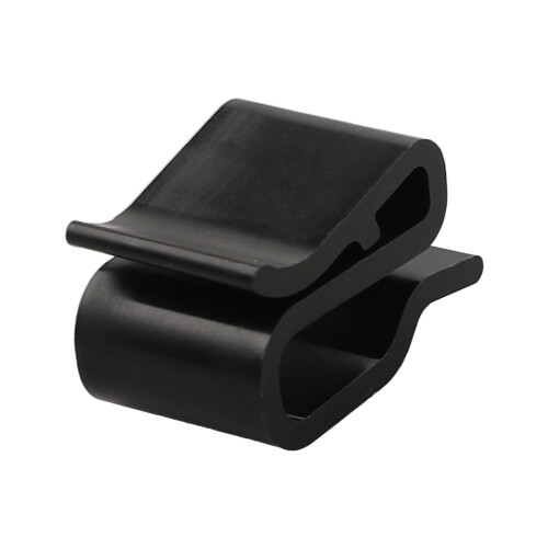 Photovoltaic Cable Clamp Black Plastic 100 pcs