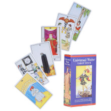80pcs Interactive English Tarot Cards for Divination & Games