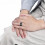 Men's Stainless Steel Cross Ring Silver Size 8 4