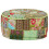 VidaXL vidaXL Patchwork Sitzpouf Rund Baumwolle Handgefertigt 40x20 cm Grün 1