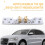 1Pair White Light for  Q5 2013-2017 Car Headlights DRL Chip Ballast Chip Circuit Board Light Source Board Chip 7