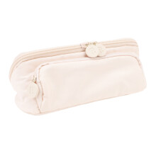 Dreieckige Stiftetasche aus Memory-Fabric, 3-lagig, große Kapazität, Stifteetui
