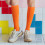 Women's Knee-High Compression Socks Cotton Orange One Size 2
