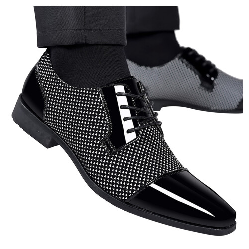 Ανδρικά κλασικά δερμάτινα παπούτσια Slip-On, συμβατά με 574, PU δέρμα, πολύ φαρδιά, 2