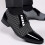 Ανδρικά κλασικά δερμάτινα παπούτσια Slip-On, συμβατά με 574, PU δέρμα, πολύ φαρδιά, 6