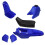 Kit parafango in plastica, corpo sella e serbatoio per Yamaha PW50PY50 Blu 8