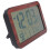 Temperature Clock Digital Wall Clock Black Plastic 1Pack 3