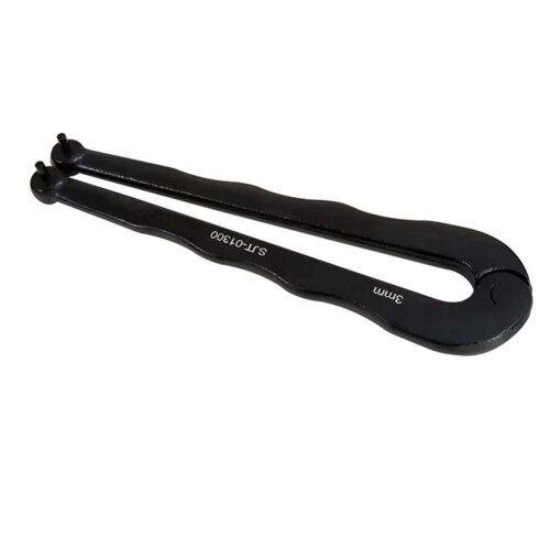 Clé à molette réglable en acier pour tête ronde 1