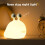 Veilleuse limace pour enfants – LED tactile 5