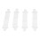 4PCS White Adjustable Bed Sheet Grippers, Elastic Mattress Holders 5