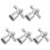 Faucet Knob Handle Cross-Arm Universal Replacement 5 Pcs 6
