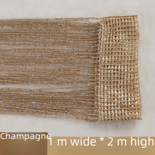 Κουρτίνα Flash Silver Line, κρεμαστή κουρτίνα ύψους 1*2 μέτρων, με ασημένια κρυπτογράφηση 1