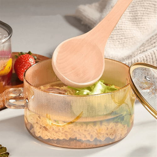 Panela de vidro com tampa e alças duplas, 1,5L 2
