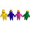 Jouets de décompression Rainbow pinch music jeu d'artefact de ventilation de décompression 6