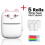 Self-adhesive small portable wireless thermal photo printer pocket student mini wrong label printer 2