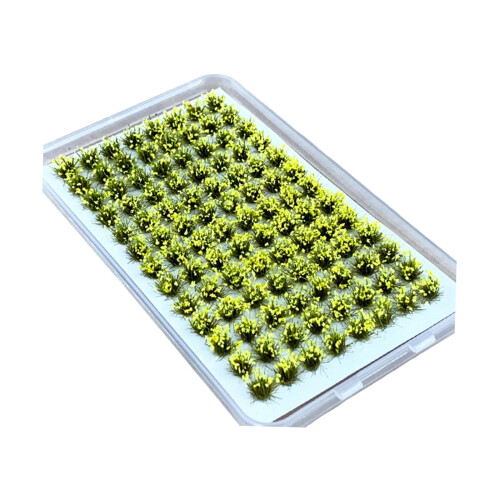 Miniature Flower Cluster DIY Diorama Model Yellow 2