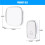 Wireless Plug-in Portable Twin Doorbell 300M 2