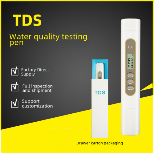 Τρία βασικά στυλό tds για ανιχνευτή ποιότητας νερού, κουτί δώρου tds, στυλό δοκιμής, 2