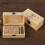 Basic Hand Account Set Typewriter Font Seal Ming Dynasty Orthodox Alphanumeric Wooden Seal36Pieces 5