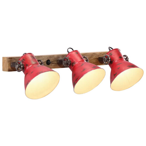 VidaXL vidaXL Wall Lamp 25 W Distressed Red 65x25 cm E27