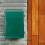 KALLORY Green Plastic Mailbox, Wall Mount, Stylish and Space-Saving 4