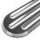 Motorcycle Tank Pad Kit with Metal Dash Panel Insert for 3