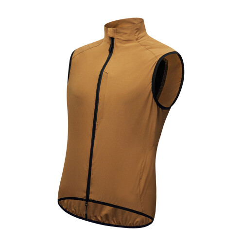 Reflektierende Weste EU XL Brusttasche Nylon Gelb 2