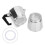 Espresso Moka Pot Filter with 3 Sealing Rubber Rings 3