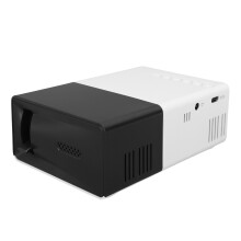 1080P tragbarer Mini-Projektor, 12,5x8,5x4,5cm, Schwarz