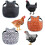Protector de lomo de gallina con correa ajustable 2