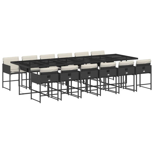 VidaXL vidaXL Garden Dining Set | Black