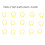 100PCS Yellow Plastic Pigeon Leg Rings 8mm for identification 5
